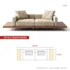 Sofá de madeira maciça estilo japonês com estética de madeira natural, design Wabi-Sabi, luxo leve, adequado para hotéis boutique, vilas e espaços de design; um sofá seccional minimalista