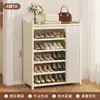 Sapateira para Entrada de Casa, Armário de Sapatos Interno Elegante Simples de Múltiplas Camadas, À Prova de Poeira, Casa de Aluguel, Novo Modelo Quente 2025