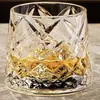 Copo de Uísque Giratório Criativo de Luxo Leve, Copo para Licor, Copo de Cristal Doméstico Mellen, Copo Giratório Brilhante