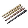 Palillos de Acero Inoxidable 304 para el Hogar Estilo Coreano Cuadrados Huecos Chapados en Titanio Antirrodadura Antiescaldado Grabado Láser Carácter Fu