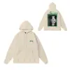 Marca de Moda Extranjera Stu Sudadera Otoño e Invierno Chaqueta con Capucha Casual Holgada para Hombres y Mujeres Parejas Ins
