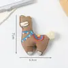 Nuevo Estilo Coreano Lindo Tela Cuadros Cachorro Dachshund Accesorios DIY Broche Ropa Zapatos Calcetines Bolsas Accesorios