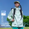 Ropa de Protección Solar Estilo Montaña para Mujer, Nuevas Camisetas de Protección UV para Exteriores de Verano, Chaquetas Ligeras, Holgadas y Transpirables de Protección Solar para Mujer