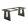 Pata de mesa de mármol, soporte de pie de mesa de acero inoxidable, soporte para mesa de té de oficina, placa de roca, soporte para plato grande, base de mesa de comedor de piedra de lujo
