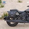 Carro muscle Wolf adequado para Yulong JSX700i/Ruilong JSX900i bolsa lateral pode ser instalada capacete com trava quadro de liberação rápida