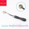 Brinquedo rolo de estimulação sexy provocando Mimi mama língua clitóris pênis metal acupuntura suprimentos adultos atacado