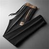 Pantalones casuales rectos de seda de hielo delgada de verano para hombre al por mayor 2023 Pantalones deportivos holgados para hombre de marca de moda china