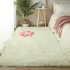 Alfombra de cabecera para dormitorio de pelo largo, alfombrilla de suelo delante de la cama, manta de felpa para cama completa, alfombrilla de suelo delante de la cama, habitación de niña, sala de estar, mesa de centro