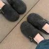 Mules de mujer sin cordones estilo Birkenstock de suela gruesa que aumentan la altura, colección otoño/invierno 2026, mules con forro de felpa
