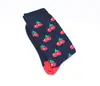 Calcetines de algodón para hombre creativos de caña personalidad calcetines transfronterizos caricatura al por mayor algodón personalidad estilo europeo y americano calcetines de animales y frutas