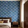 Adesivos Geométricos Minimalistas de Luxo Leve Adesivos de Parede Autoadesivos Decoração de Parede de Fundo para Quarto Próximo à Cama Papel de Parede para Renovação de Móveis