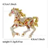 Broche de Novo Estilo Transfronteiriço, Corsage Colorido para Mulheres, Alfinete Exquisito, Estilo Retrô Europeu e Americano, Acessório para Terno, Joia Anti-Exposição