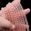 Contas de Vidro Redondas Coloridas Sólidas Transparentes 3-8mm DIY Não Desbota Acessórios para Joias Artesanais Feitas à Mão Colar Pulseira