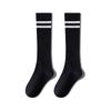Calcetines de pantorrilla para niños, otoño e invierno, calcetines de algodón rojo de red blanca, calcetines de pelo a rayas, medias gruesas para mujer, Zhuji al por mayor