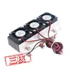 Kit de Refrigeración 12V Bricolaje Refrigerador Electrónico para Coche Caja de Temperatura Constante Bloque de Refrigeración Chinchilla Aire Acondicionado Pequeño Refrigeración por Agua Disipación de Calor