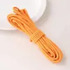 Paquete grande de cuerda trenzada de un solo color de algodón hilado en el núcleo para decoraciones, correas, accesorios de ropa y manualidades DIY