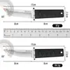 Cuchillo de Alta Dureza para Camping al Aire Libre para Exportación, Cuchillo de Fruta Portátil para Camping, Multifuncional para Comer Carne, Adecuado para Jungla y Naturaleza Salvaje