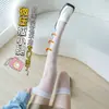 Medias Blancas, Calcetines Hasta la Rodilla Puro Deseo, Calcetines Largos Sexys Negros Hasta el Muslo, Calcetines JK Finos de Verano Hasta la Mitad de la Pantorrilla para Mujer