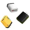Cargador Dual USB de 240W con 3 Puertos PD+ y Luz, Adecuado para Teléfonos Móviles Apple 15 y Huawei, Cabezal de Carga Rápida Inteligente Dual Tipo C