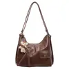 Bolsa Tote Personalizada de Gran Capacidad Bolso de Hombro Simple de Alto Valor 2026 Nueva Moda Bolso Cruzado para el Trabajo y el Viaje Moderno