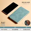A6 Couro de Ovelha Bolso para Caderno Tamanho de Bolso Negócios Escritório Couro Macio Bloco de Notas Espessado Personalizável com Impressão de Logo