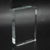 Fornecimento direto da fábrica cristal branco embrião quadrado arredondado cristal Pujiang cristal redondo diagonal enfeites de cristal foto personalização DIY
