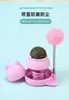 Pelota de Hierba Gatera Lick-A-Boo para Autoentretenimiento, Alivio del Aburrimiento, Prevención de Bolas de Pelo, Molienda de Dientes, Palo Mordedor para Gatos, Juguete para Gatos con Sabor a Menta