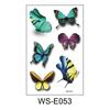 Transfronterizo Nuevo Brillo Dopamina Mariposa Pegatinas de Tatuaje Ojo Pecas Pegatinas Maquillaje Facial de Mascarada Pegatinas de Tatuaje