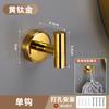 Barra de Toalla de Acero Inoxidable Dorado Toallero Colgante de Baño Set Colgante de Baño Portarrollos de Papel de Baño Percha para Toallas de Baño