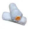 Rodillo pequeño de 4 pulgadas para pintura de látex, rodillo para pintar, núcleo de rodillo resistente a solventes de fusión en caliente, para recortar, sin puntos muertos