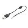 Cable Terminal USB USB Am a Ph 1.25 Cable Terminal de 4 Pines Cable de Datos Antiinterferencia con Anillo Magnético