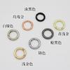 Anillo de resorte de aleación de zinc Spot accesorios de hardware para equipaje anillo dividido de aleación de zinc cubierta de auriculares gancho para rastreador