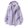 26 Colores 96888 Alta Calidad Estilo Pareja Exterior Grafeno Chaqueta de Esquí Hombres Mujeres Tres en Uno Desmontable Conjunto de Dos Piezas