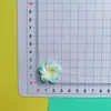 Accesorios de Resina de Flor con Gradiente de Simulación de Rostro Brillante Clip de Agarre para Cuerda de Cabeza de Funda de Teléfono Móvil Parche para Taza de Agua