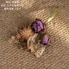 Flor Artificial Guardián Gentil de la Luna Blanca Borde Jiao Ramo de Rosas Estilo INS Flor de Simulación Decoración del Hogar Venta al por Mayor MW66019