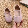 Zapatos de Verano Lindos de Colores Dulces para Niñas, Pequeños, Medianos y Grandes, Zapatos Versátiles de Color Sólido para Actuaciones de Baile
