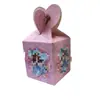 Caja de dulces con estampado de dibujos animados para decoración de fiestas infantiles, caja de refrigerios, caja de embalaje variada, caja de manzana, 6 piezas