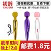 Masturbación femenina, carga inalámbrica por USB, vibrador AV, masajeador de conversión de frecuencia, estimulación del punto G, juguetes sexuales para adultos.