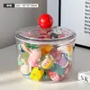 Lindo Frasco de Almacenamiento para Guardar Figuras Pequeñas Transparentes a Prueba de Polvo Cub Codicioso Mini Bubble Mart Caja de Almacenamiento Lego