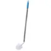 Cepillo de limpieza para cubeta de dispensador de agua, acero inoxidable engrosado, cabezal de cepillo flexible, mango largo para cubeta pura, cerdas suaves