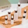 Frascos Vazios de Óleo Essencial, Frascos de Vidro com Conta-gotas e Pontas de Borracha, Frascos Vazios para Embalagem de Cosméticos, Pacotes de Teste, Frascos Pequenos para Amostra, Frascos Vazios para Sérum