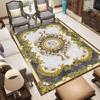Venta al por mayor, moderna, sencilla, clásica, para sala de estar, estilo europeo, alfombra para mesa de centro, alfombra completa, lavable, estilo europeo
