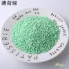 DIY Artesanal Miçangas Plástico M Cor Sólida Miçangas Soltas Miçangas Redondas Cor de Doce Miçangas Coloridas Material Acrílico Miçangas Coloridas