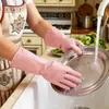 Guantes para Lavar Platos para Tareas del Hogar, Guantes de Limpieza Doméstica, Guantes de Goma para Lavar Ropa, Específicos para Cocina