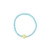 Pulsera Guofeng Magnesita Cera de Abeja Piedra Cloisonné Koi para Mujer Fina Simple de una Sola Vuelta Apilable Pulsera Joyería Lote