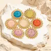 Joyería Transfronteriza Collar Sencillo Colgante Accesorios para Mujer Sol Sonriente Cadena para Suéter Colgante Acero Inoxidable Joyería Versátil