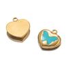 Acero Inoxidable Horno Color Dorado Cuentas Espaciadoras Garra de Goteo de Aceite Estrella de Cinco Puntas Colgante Material para Hacer Joyería con Cuentas Accesorios para Joyería