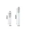 Frasco de Vidro Full-Cover 17mm para Borrifador, Frasco Recarregável Portátil de Viagem para Perfume com Cabeça Borrifadora de Alumínio