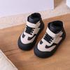 Zapatilla infantil Otoño e Invierno Niños y Niñas Zapatos Casuales Zapatos de Tabla Infantiles Forrados de Felpa Zapatos de Algodón Cálidos Zapatos para Bebé Suaves