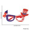 Gafas del Día de la Independencia de Estados Unidos, suministros de decoración para fiestas de adultos y niños, regalo creativo para el Día Nacional, sombrero, bandera, gafas con marco